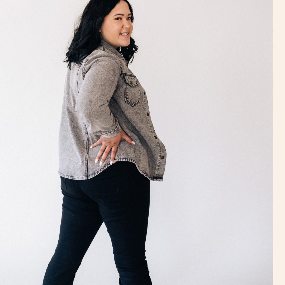 Gray Denim Jacket
