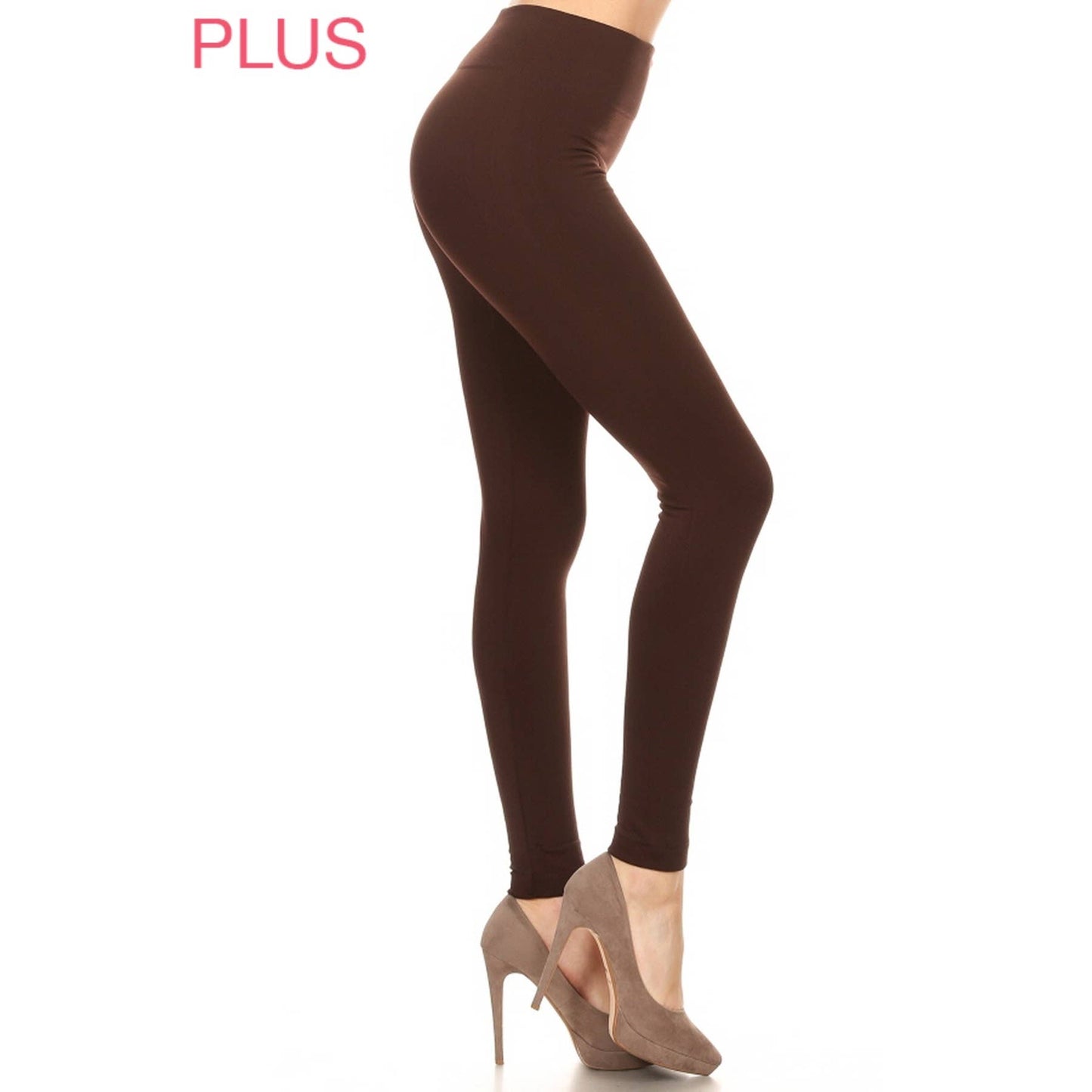 Plus Size Fleece Lined Leggings