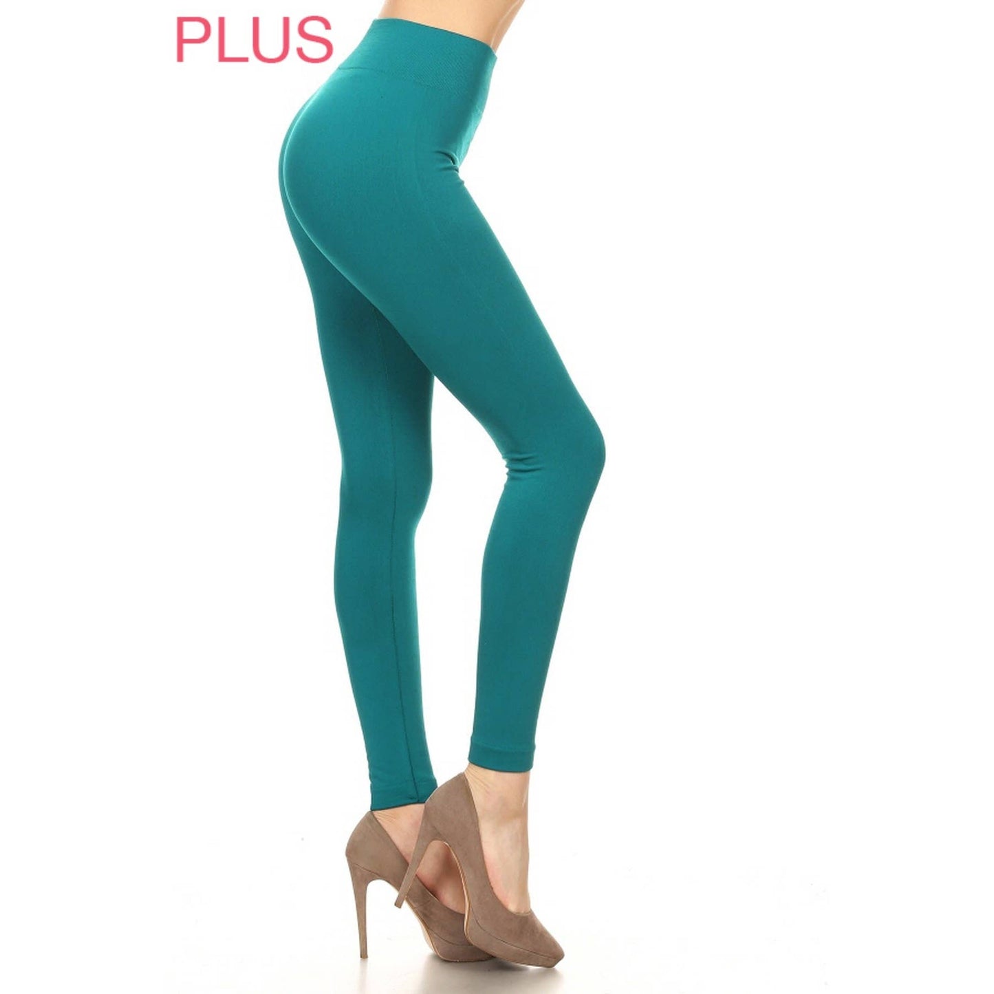 Plus Size Fleece Lined Leggings