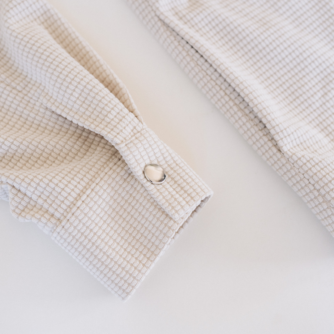 Textured Khaki Jacket