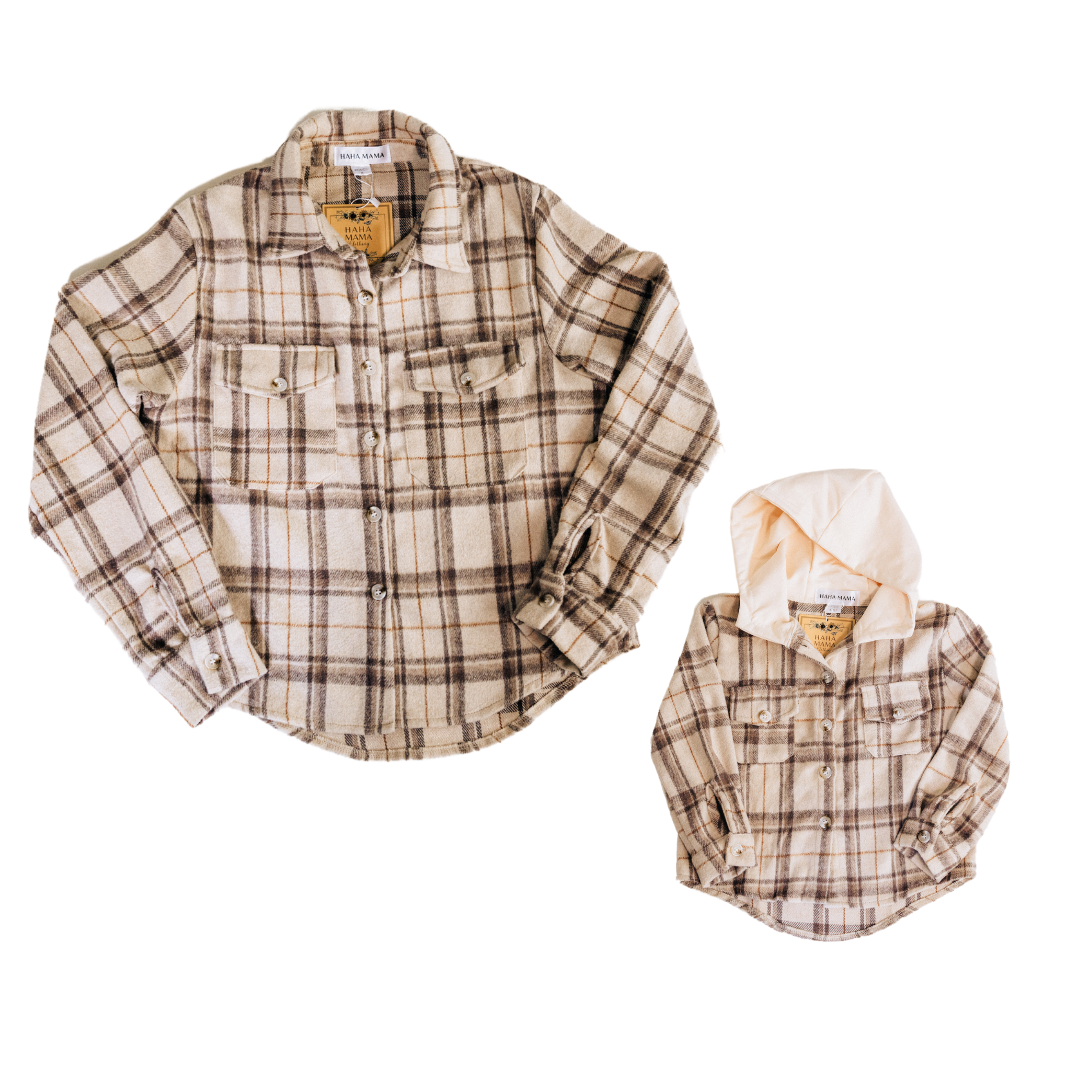 Beige Flannel - Women's: Women's Medium