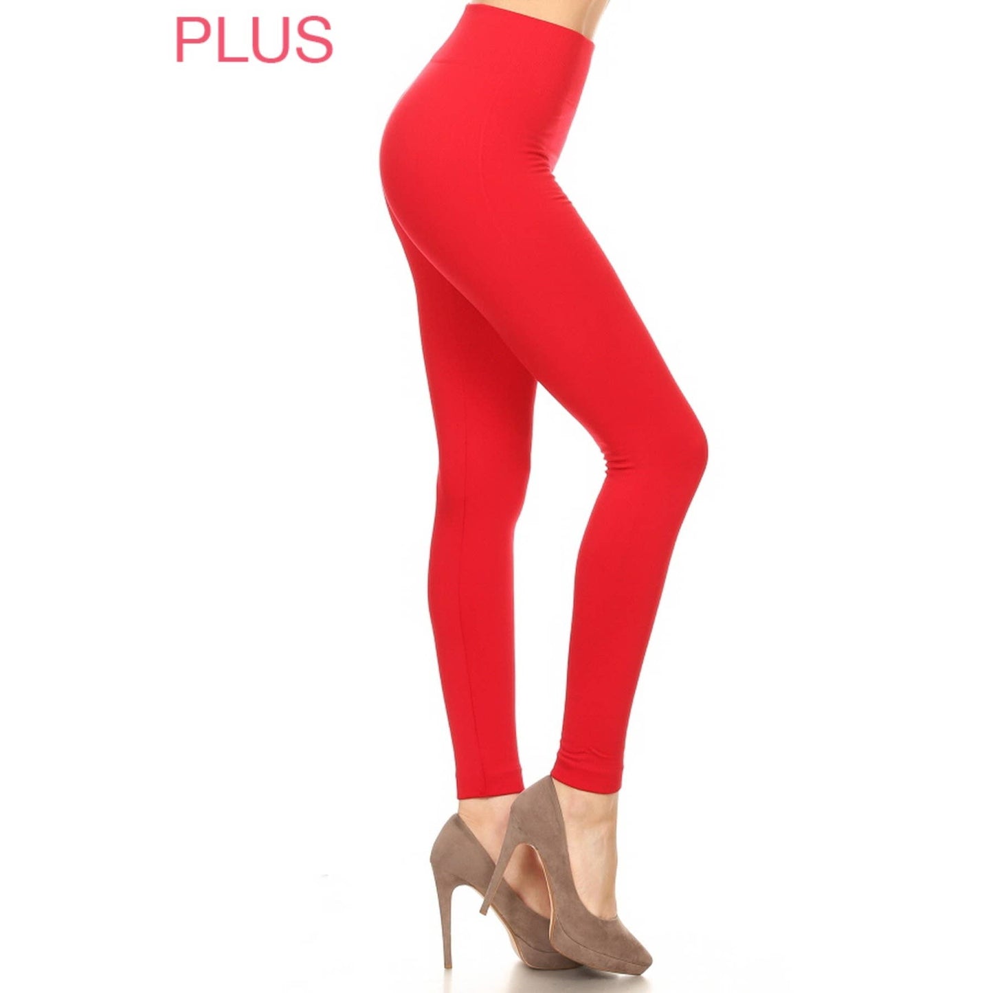 Plus Size Fleece Lined Leggings