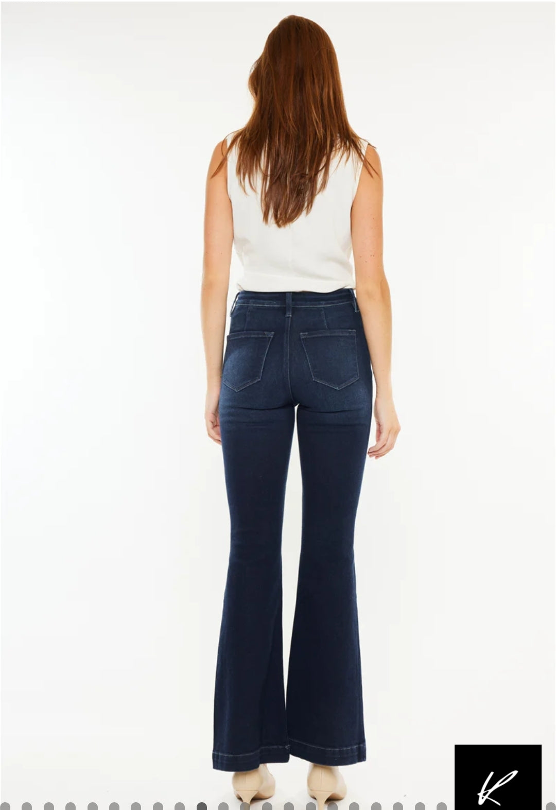 Kancan High Rise Flares