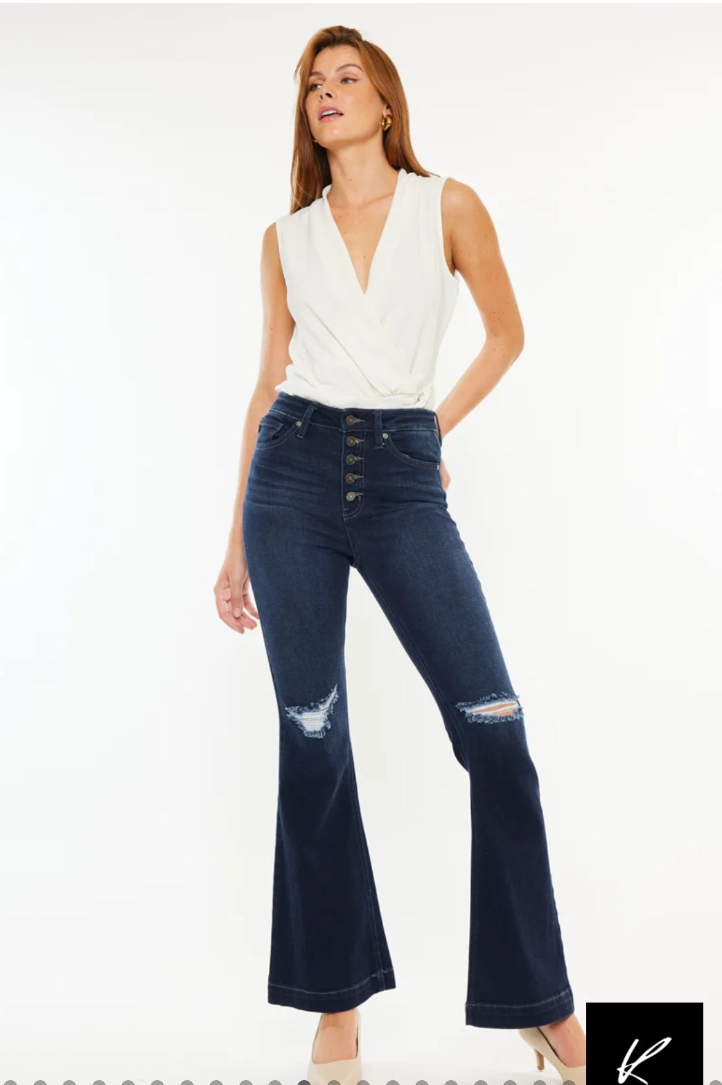 Kancan High Rise Flares