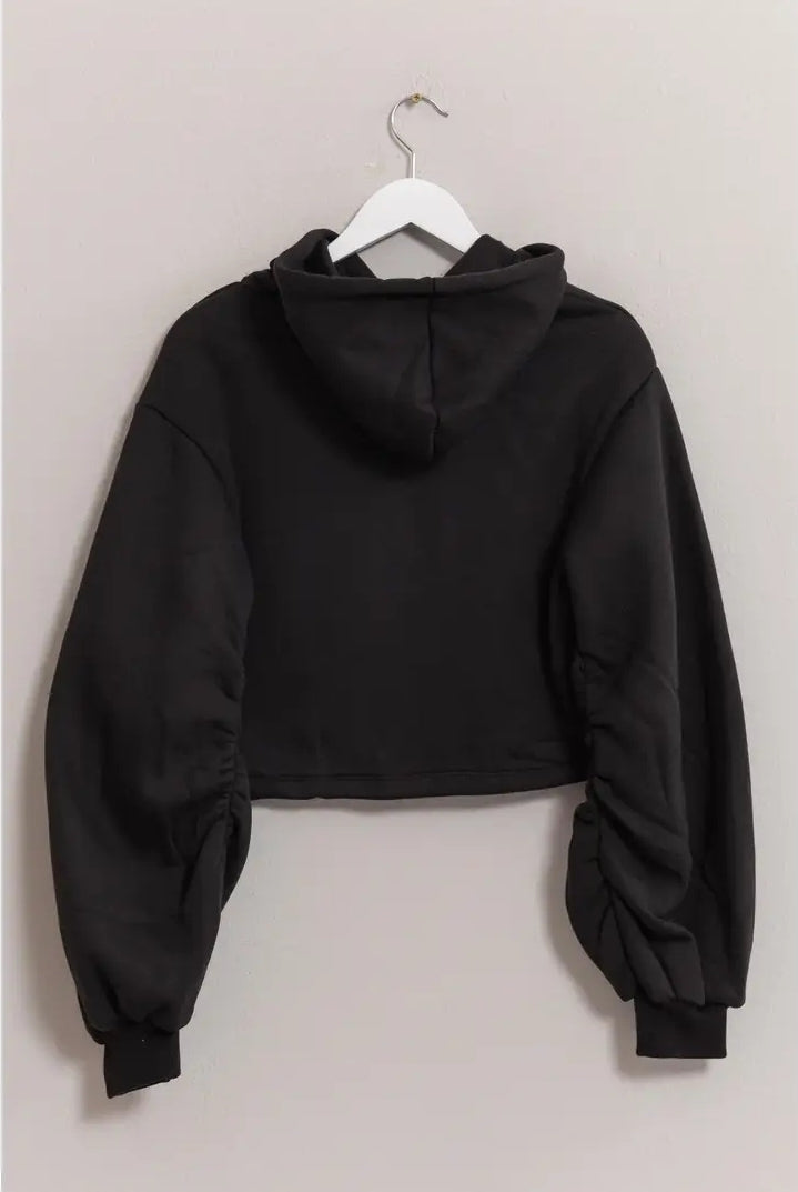 Black hoodie