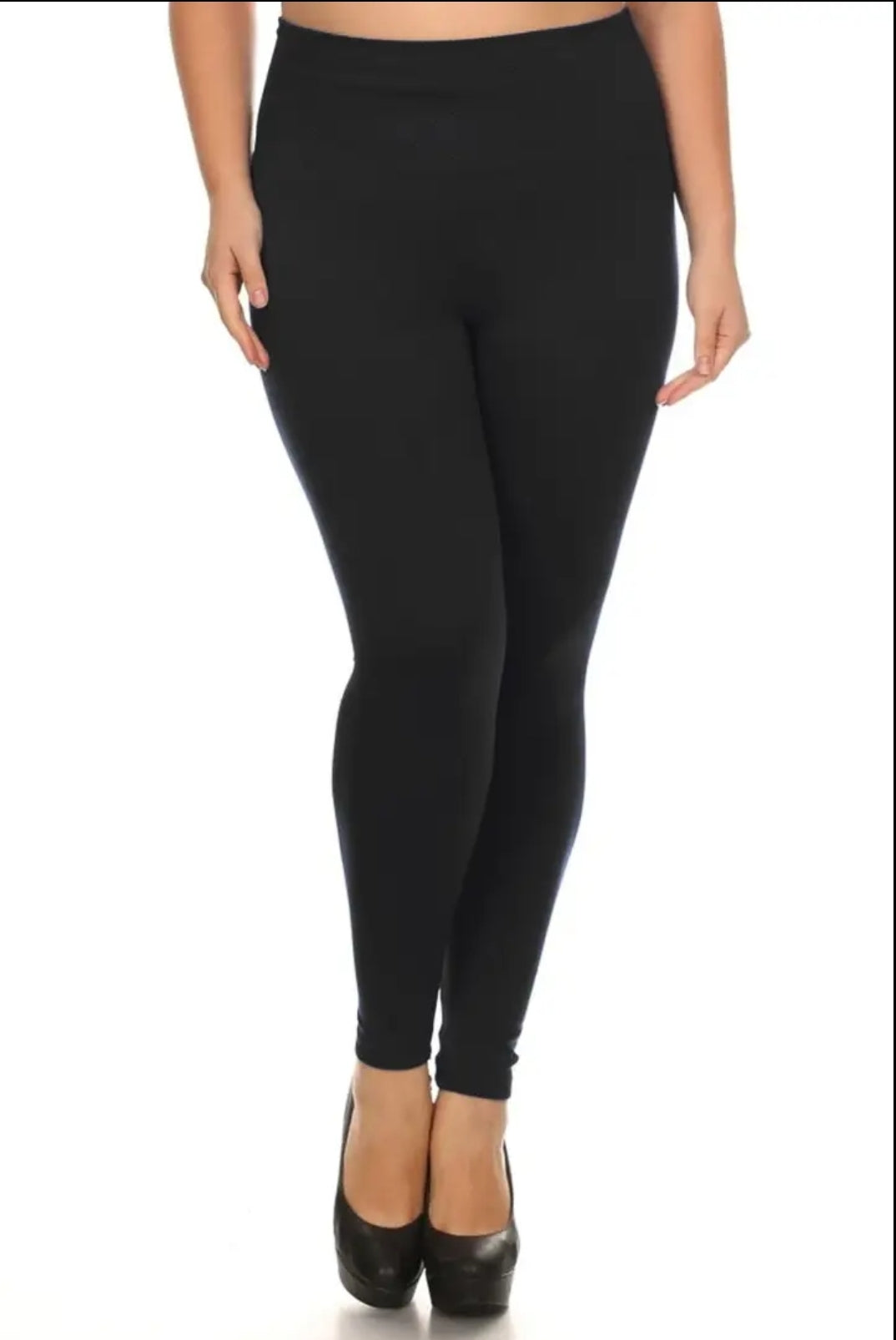 Black Leggings One Size
