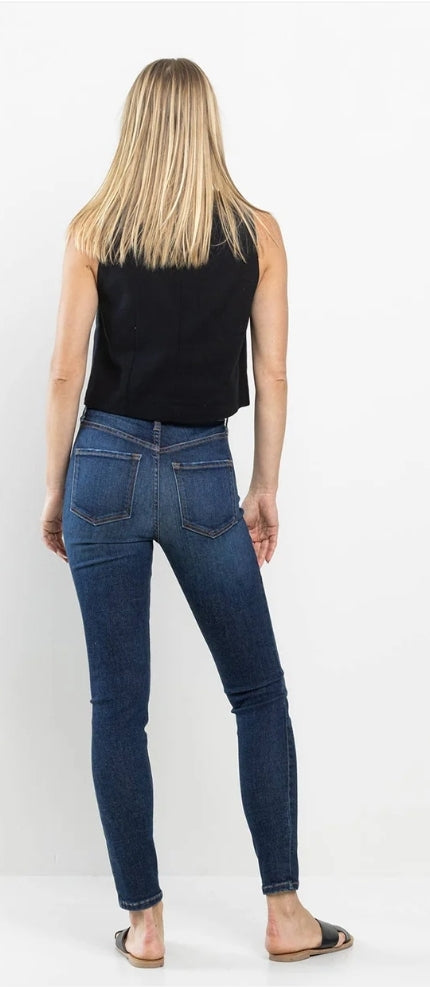 Sneak Peek High Rise Skinny Jeans
