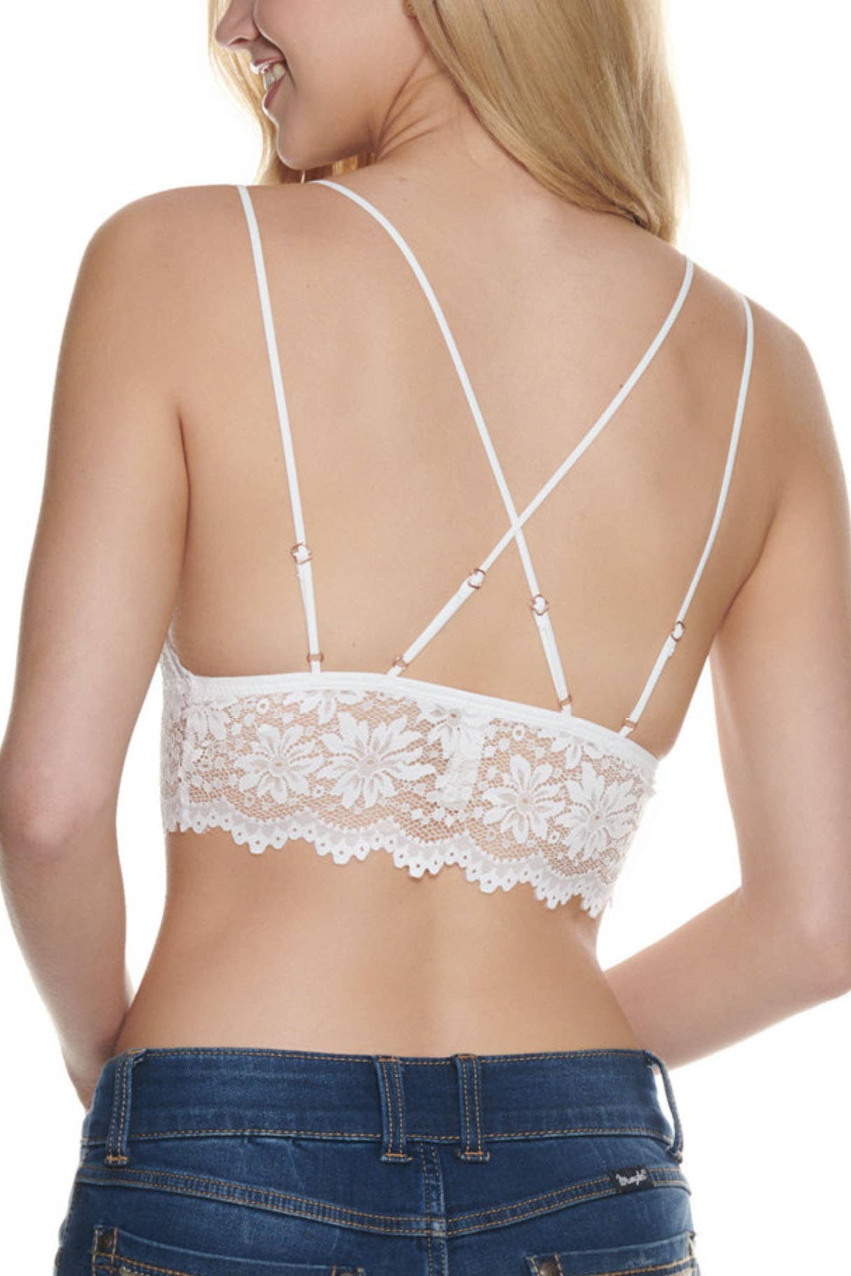 White Lace Bralette