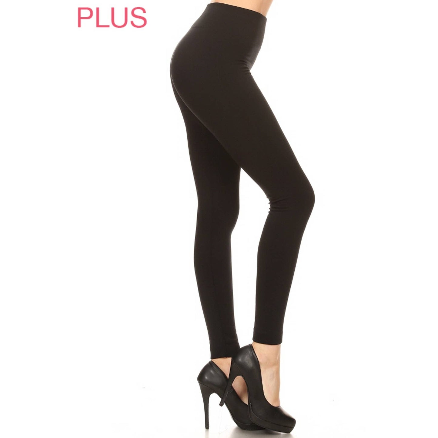 Plus Size Fleece Lined Leggings