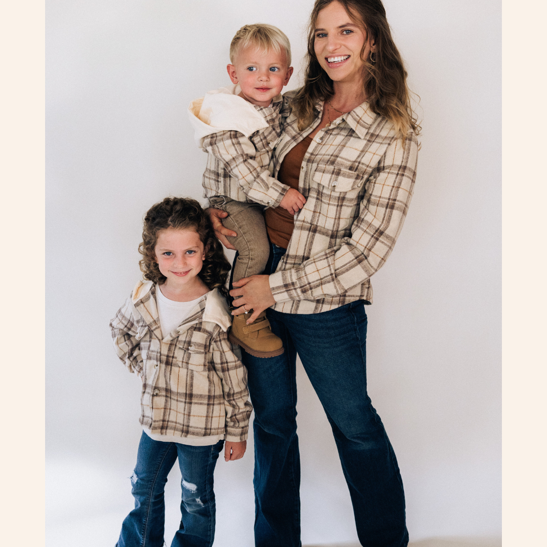 Beige Flannel - Women's: Women's Medium