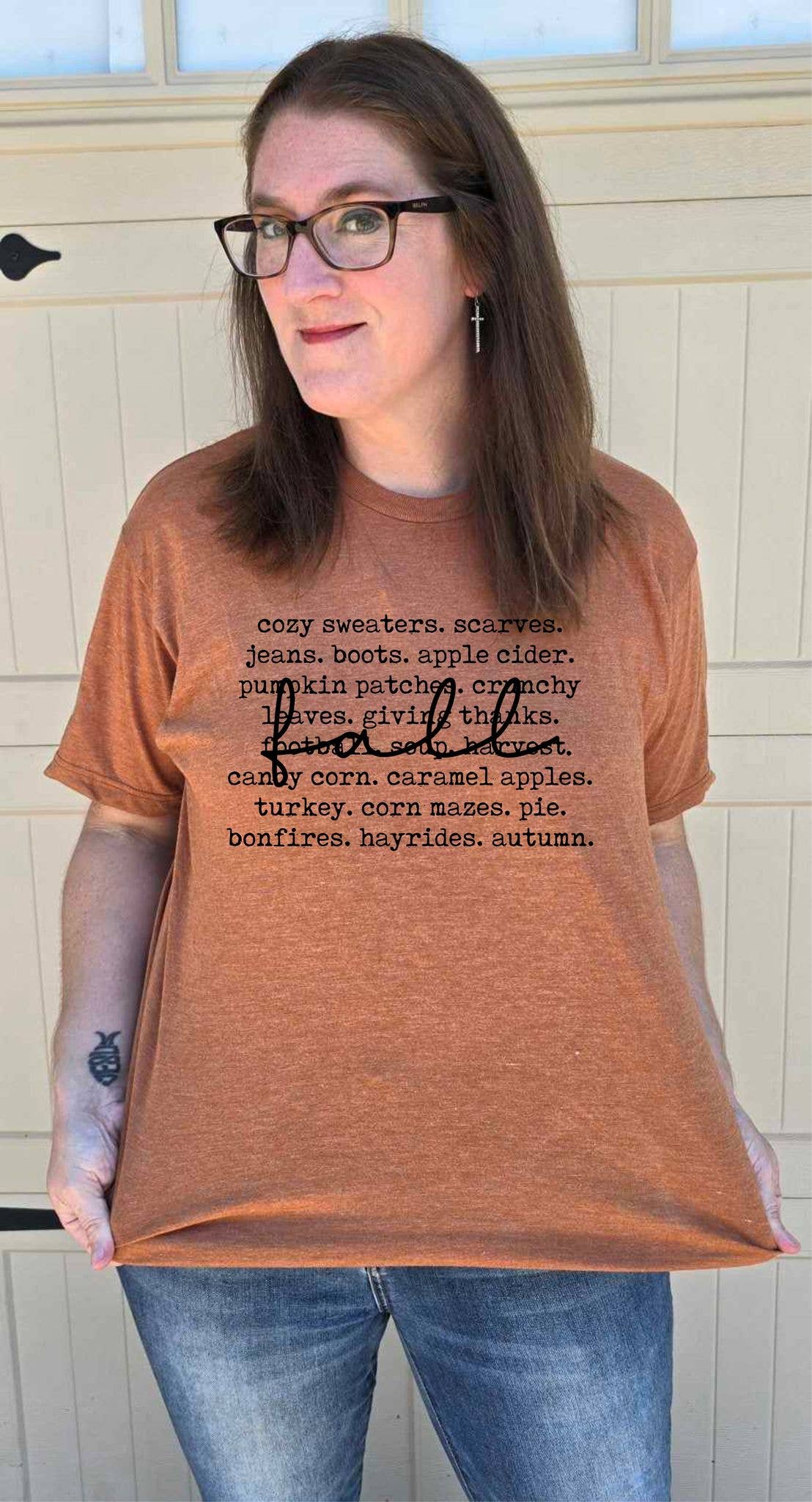 Fall Words Graphic Tee