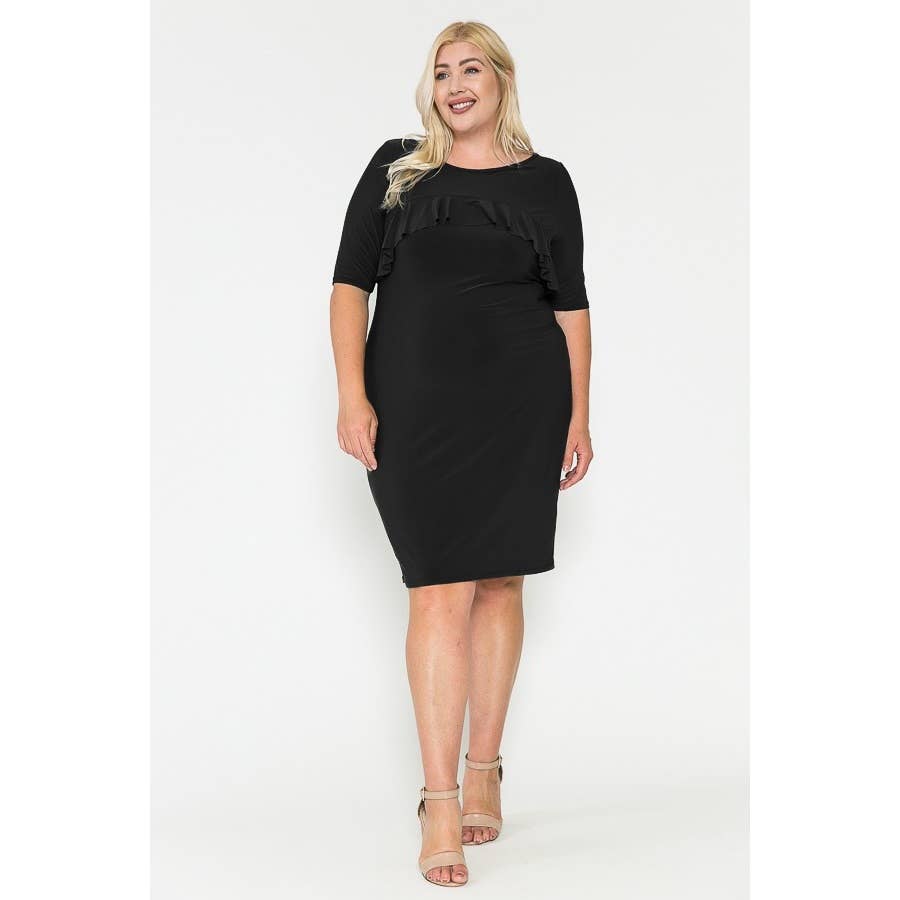 Plus Size Black Dress