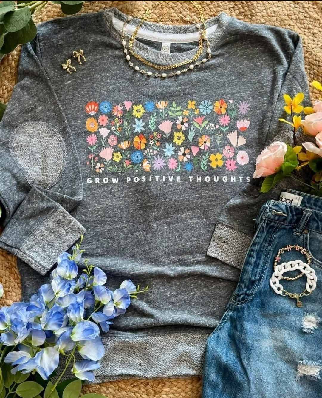 Plus size grow positive thoughts