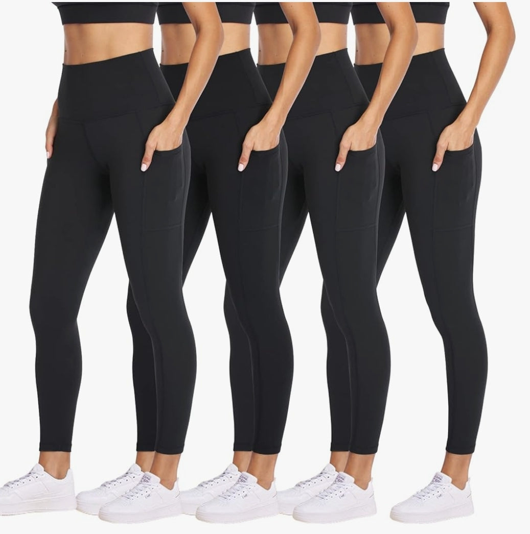 Black Leggings with Pockets