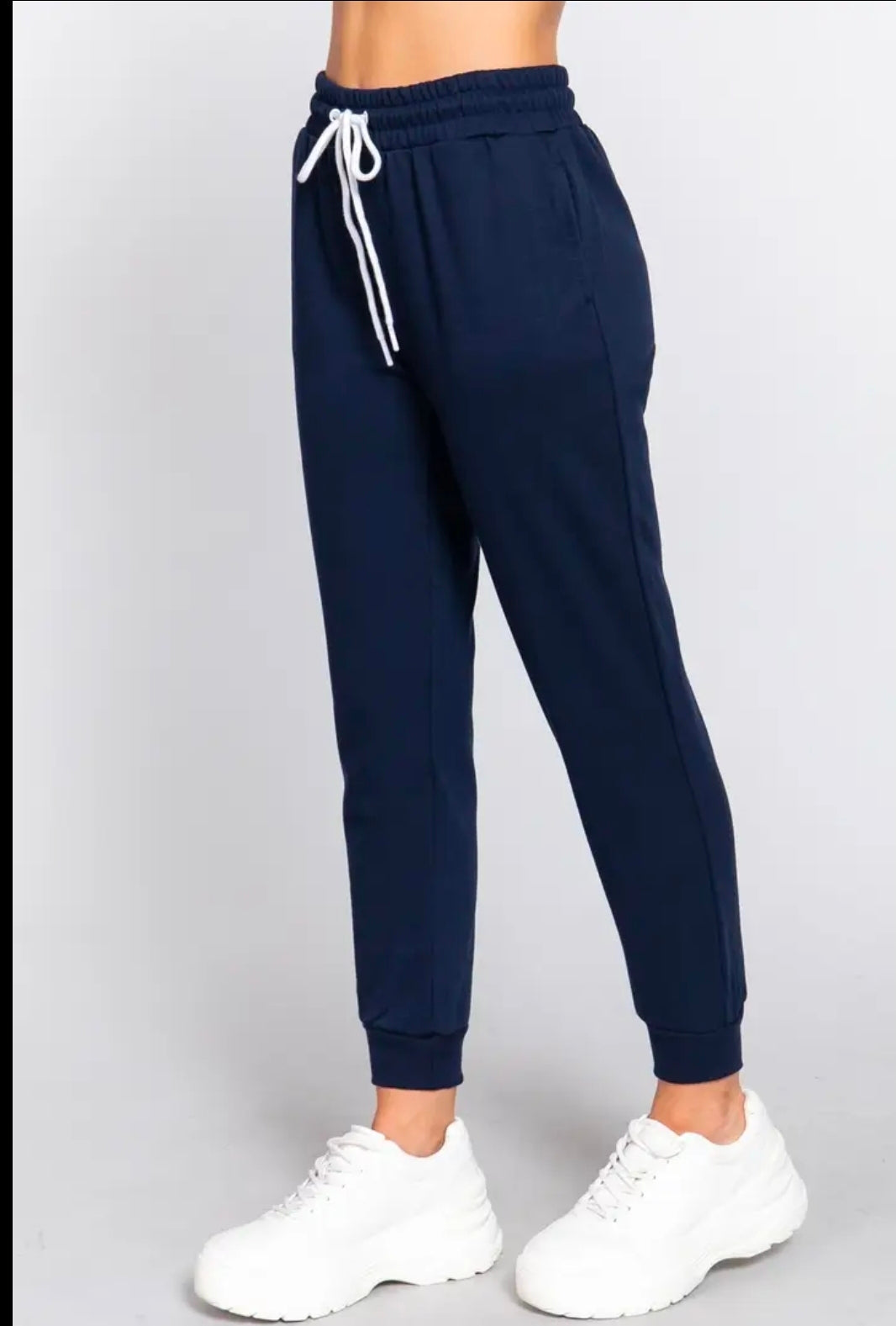 Navy joggers