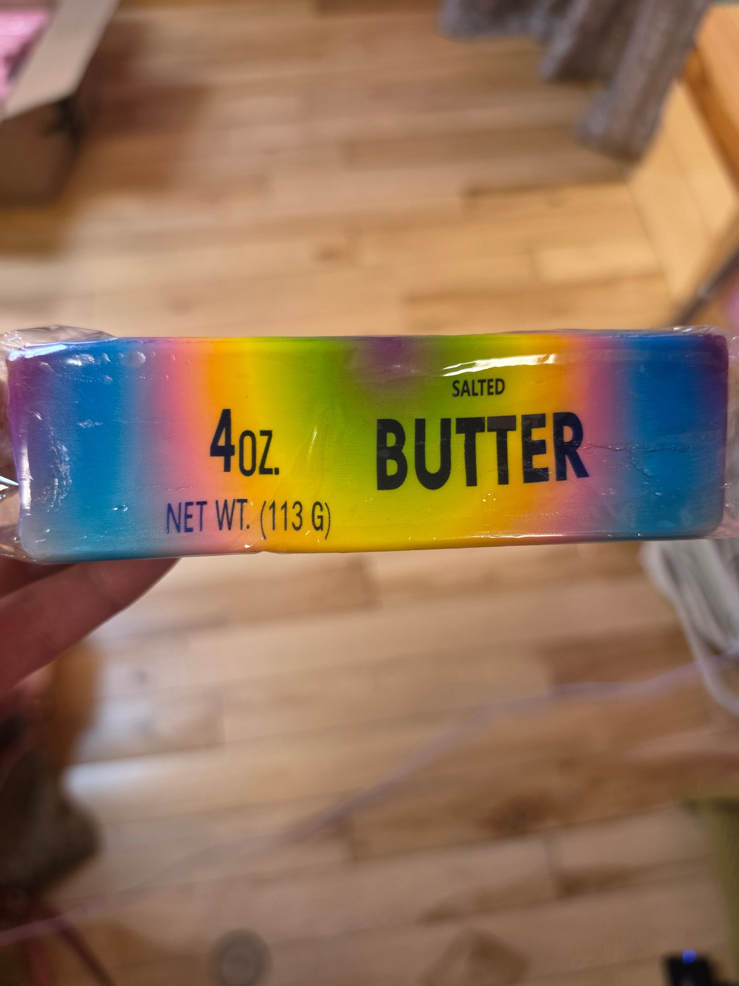 Rainbow squishy butter