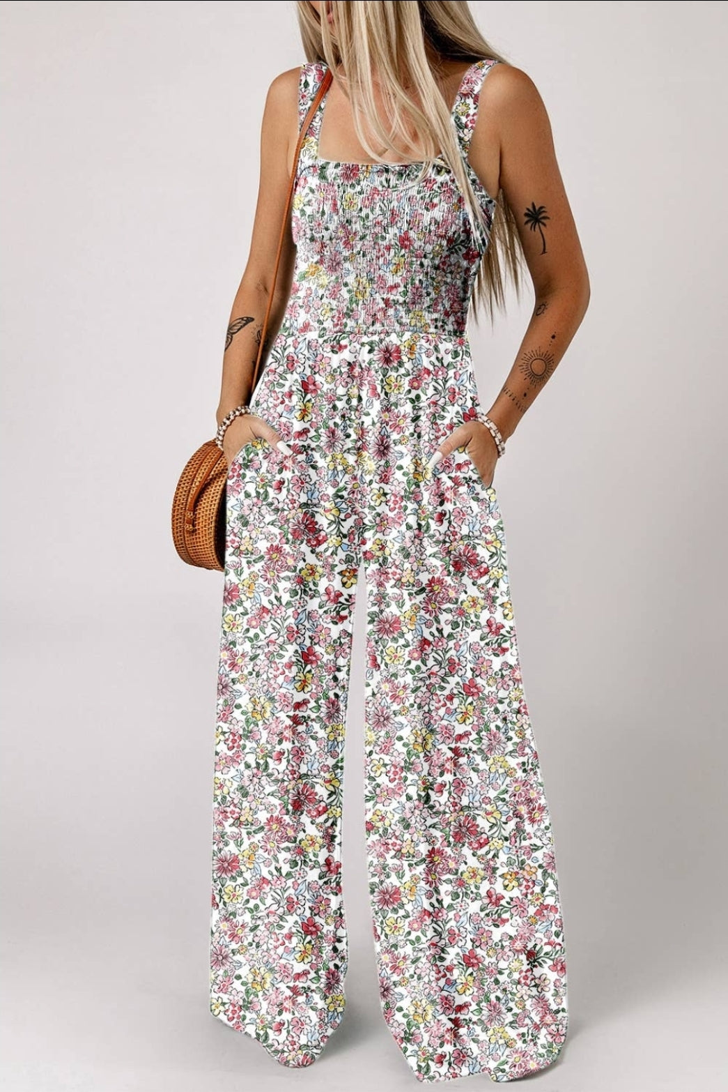Floral Jumpsuit