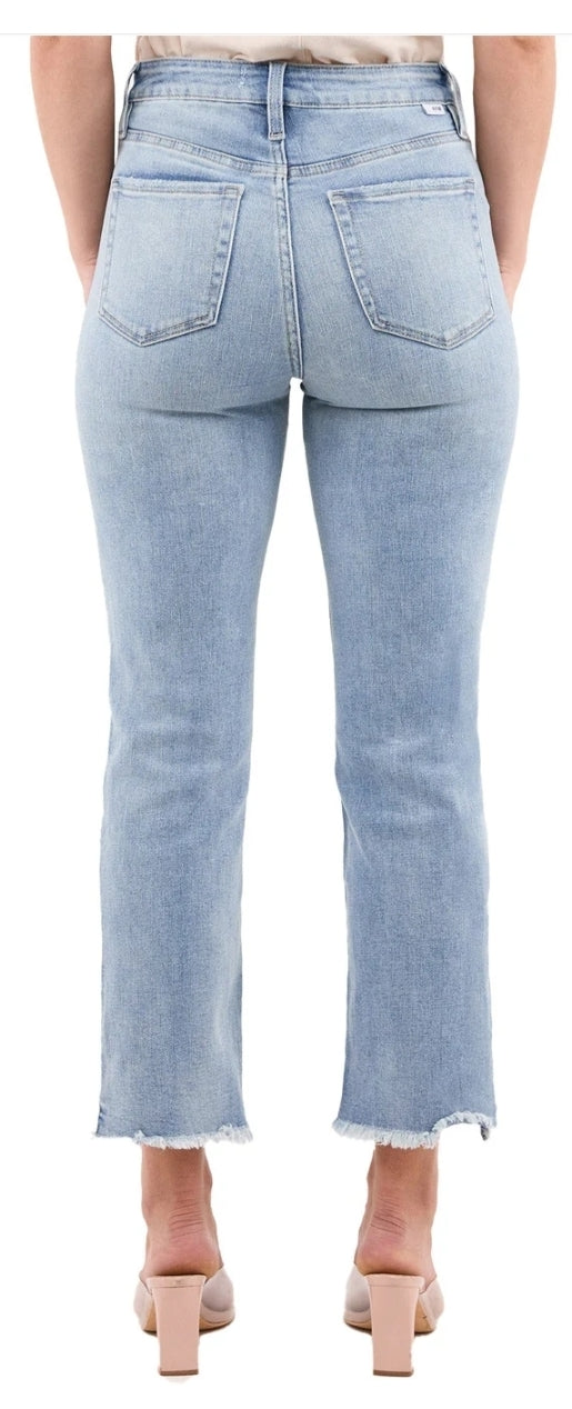 Dylan High Rise Cropped Straight