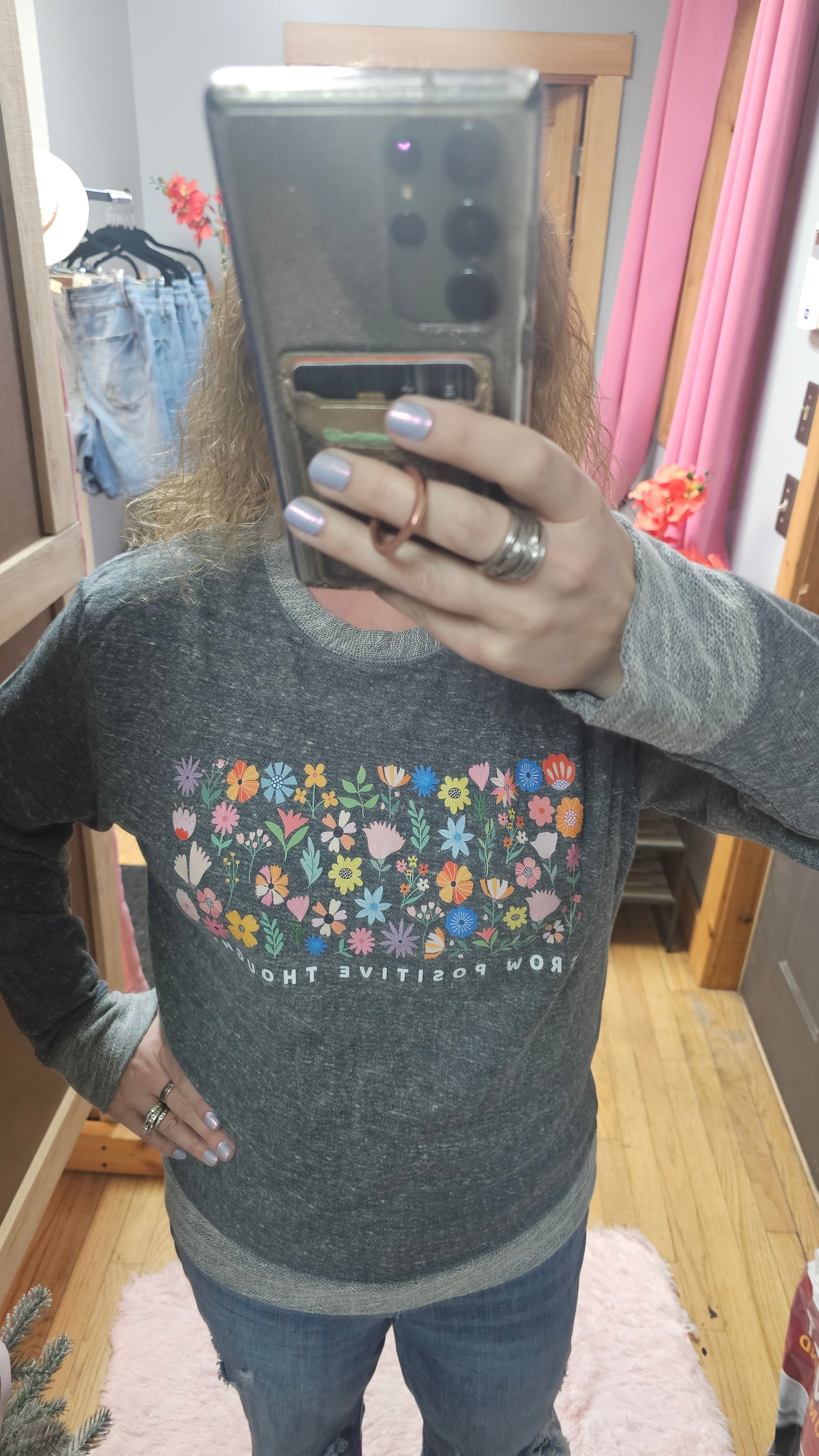 Plus size grow positive thoughts