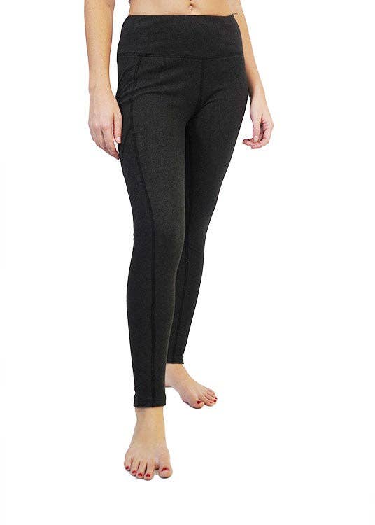 Black Pocket Leggings