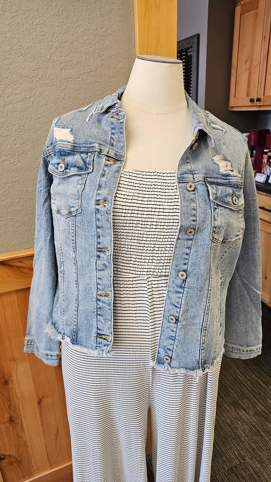 Plus KanCan Denim Jacket