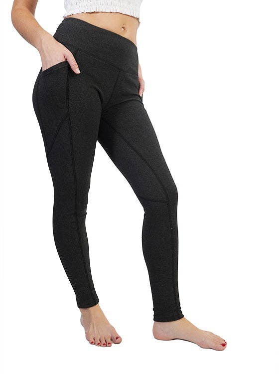 Black Pocket Leggings