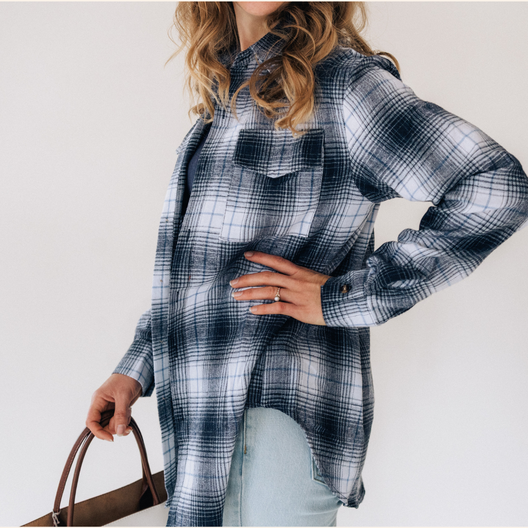 Navy Flannel