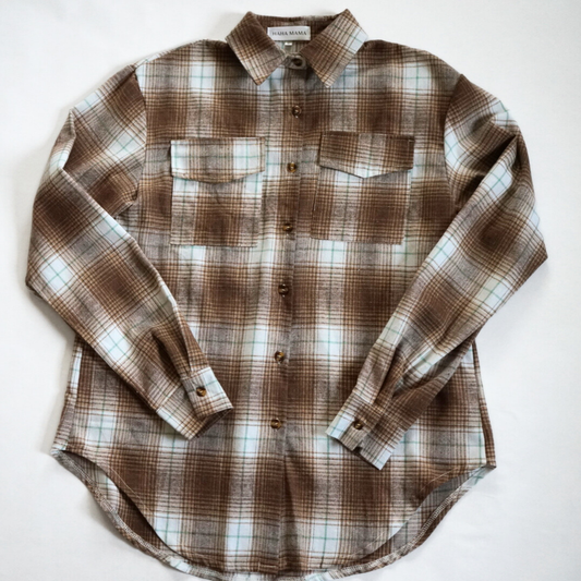 Brown Flannel