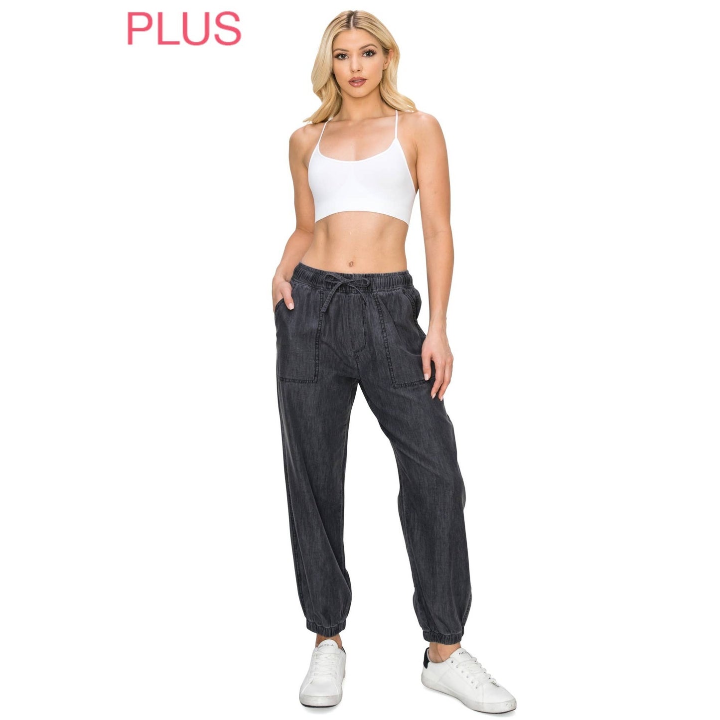 Plus Size Baggy Fit Joggers