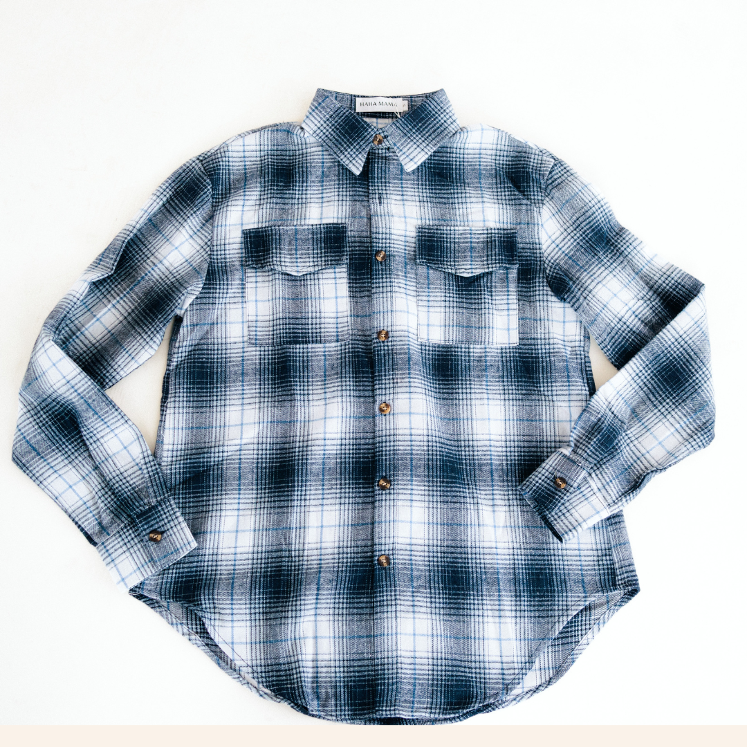 Navy Flannel