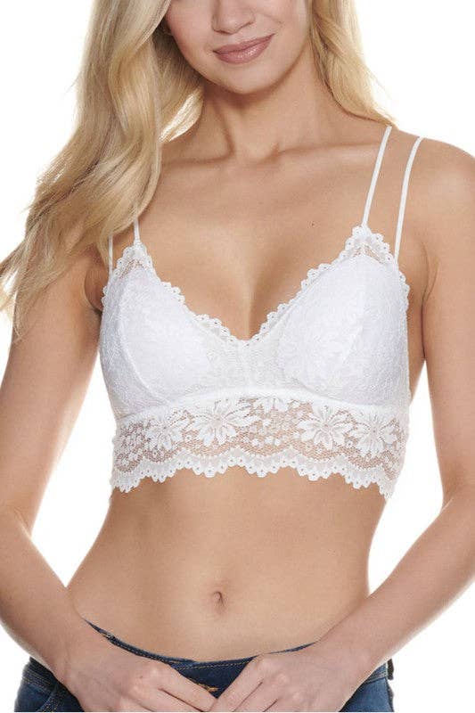 White Lace Bralette