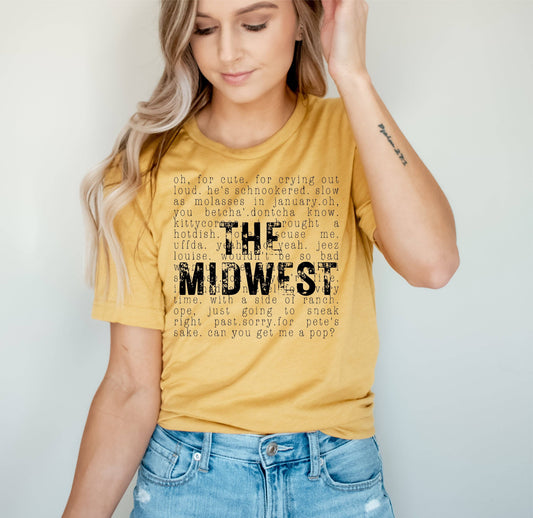 MIDWEST WESTERN GRAPHIC TEE