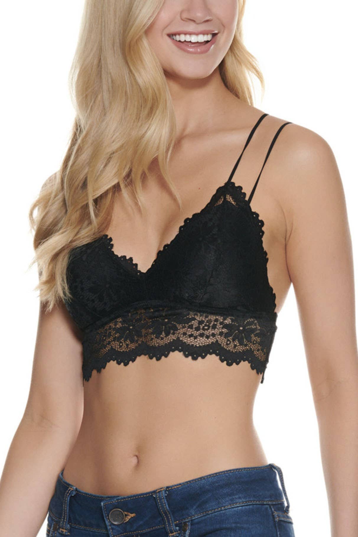 Black bralette