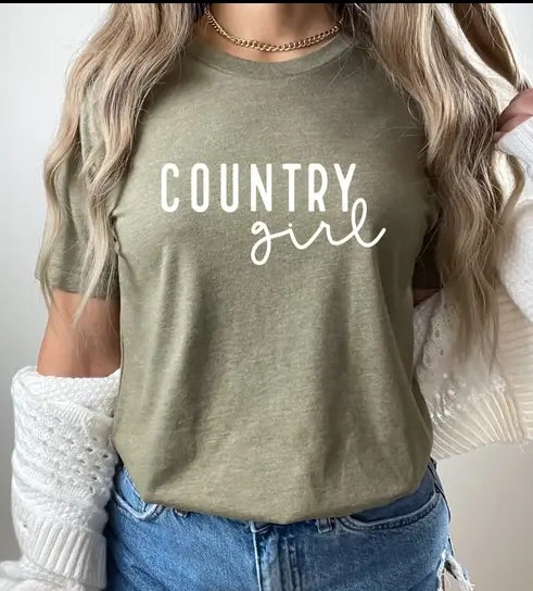 Country girl graphic tee