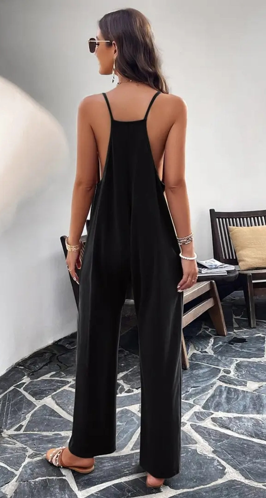 Black jumpsuit