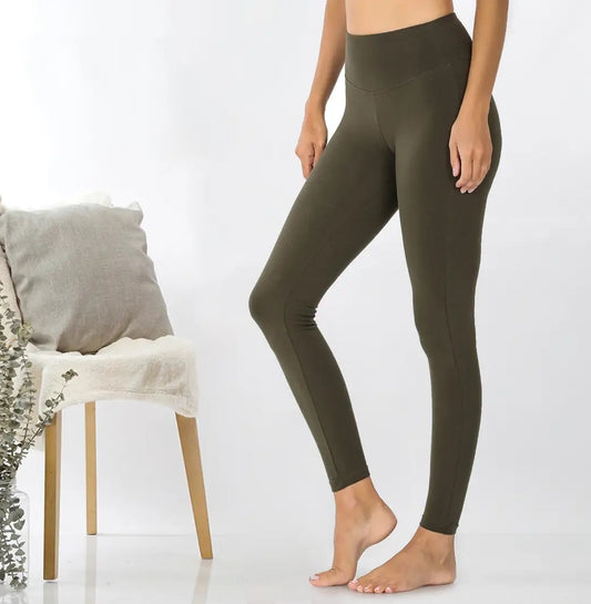 Olive leggings