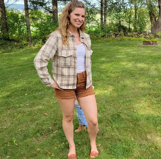 Beige Flannel