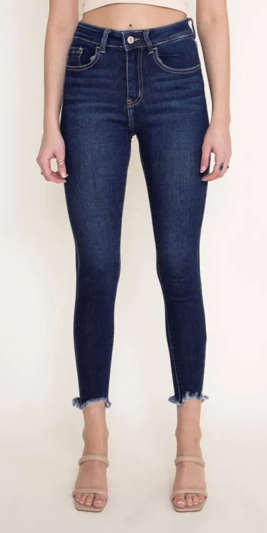 Kancan high rise skinny ankle jeans