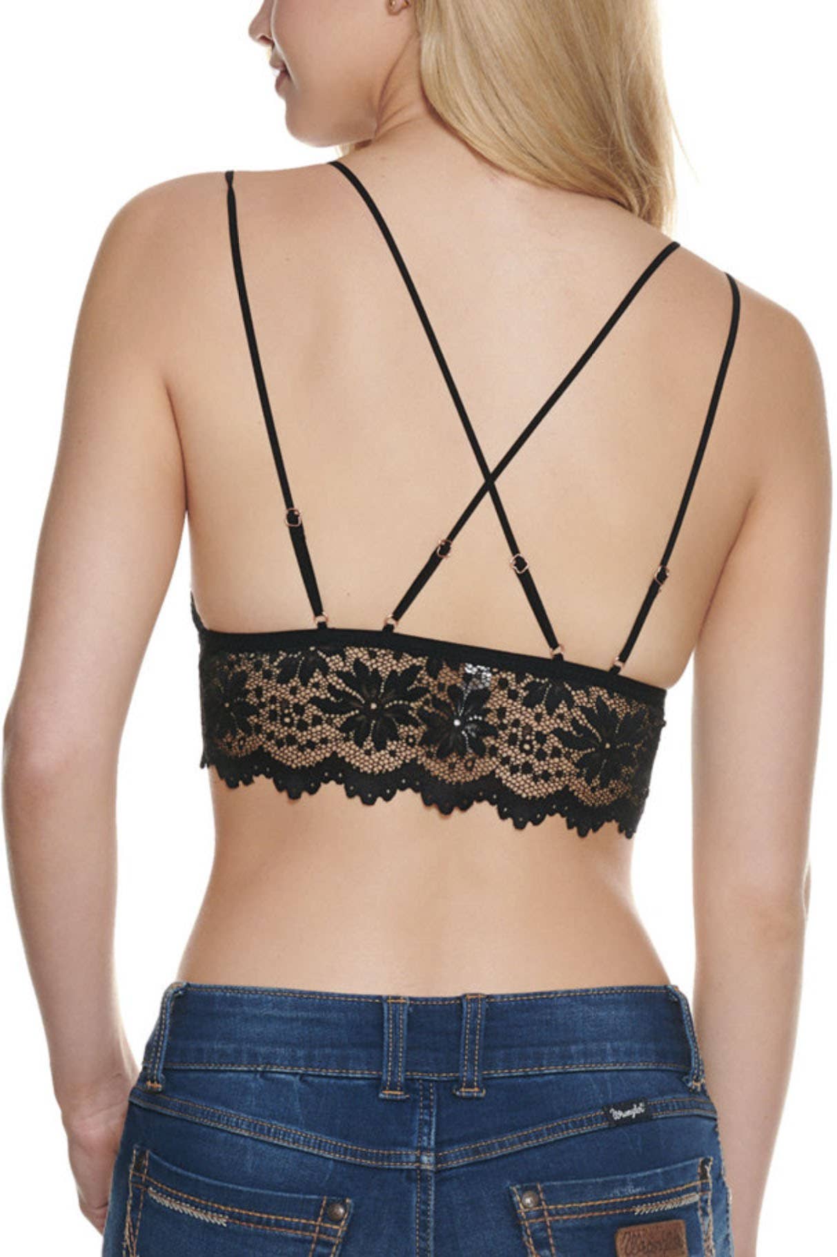 Black bralette