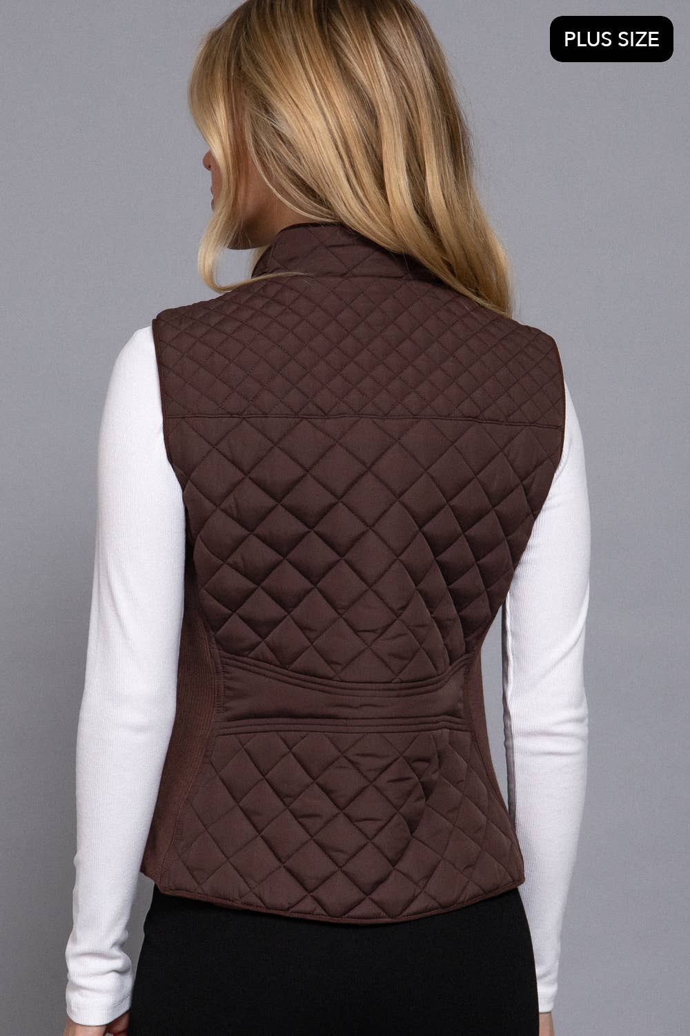 Plus Quilted Vest