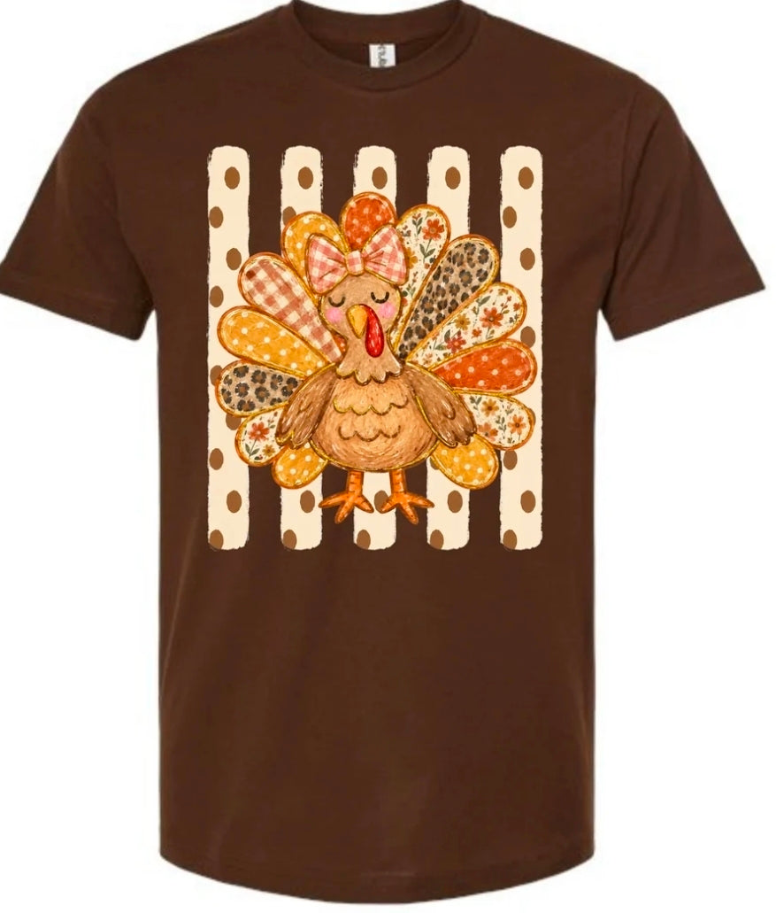 Brown Thanksgiving Tee