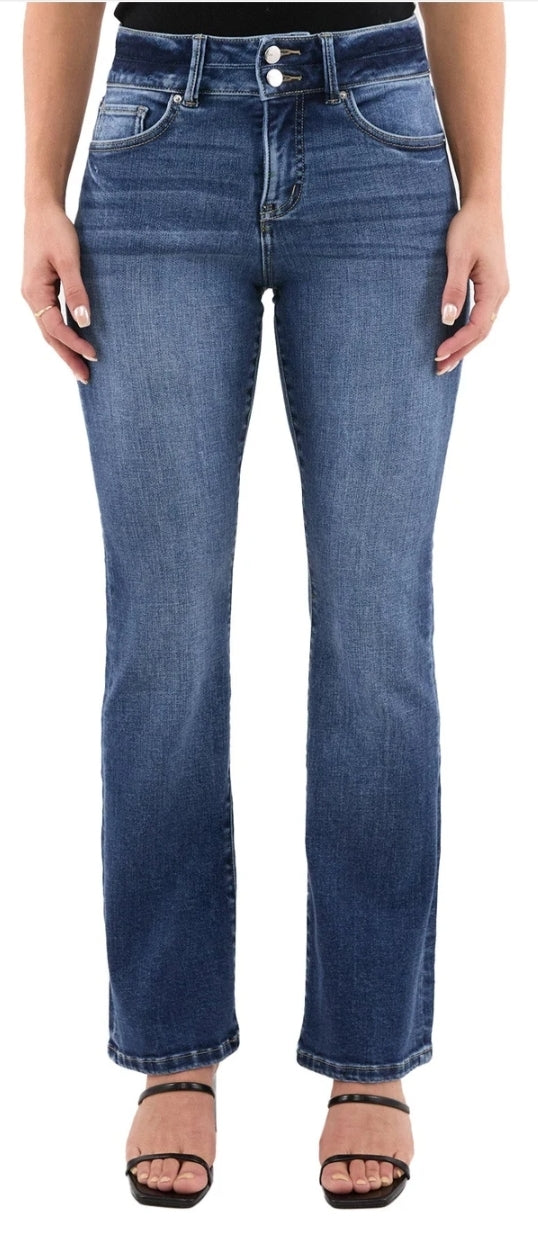 Mia high rise 2 button jeans