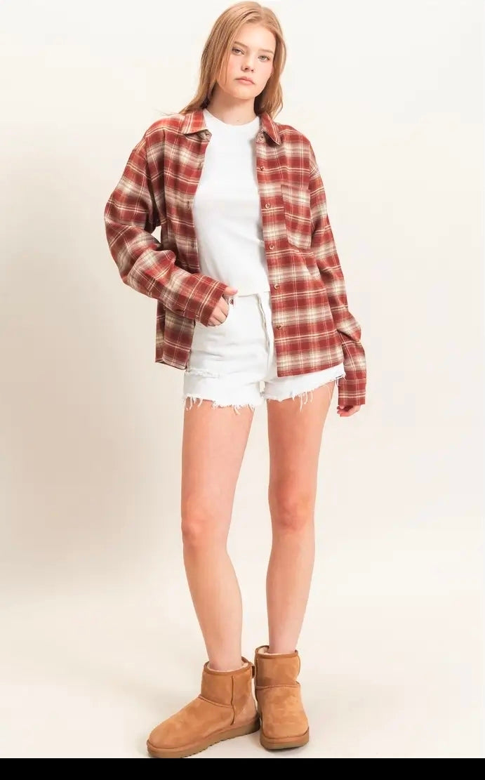Rust flannel