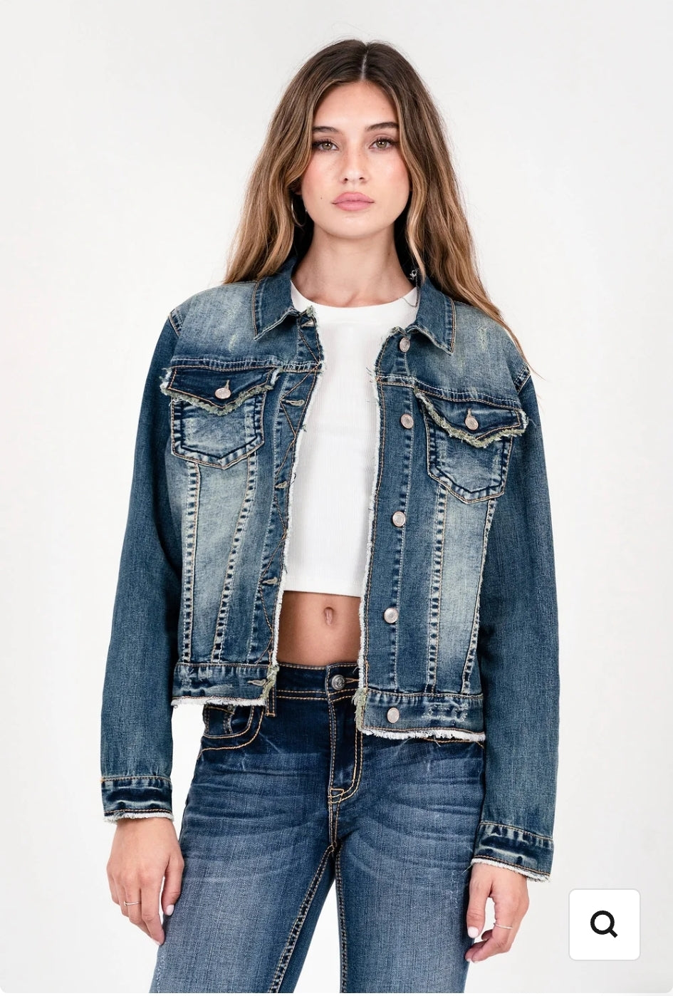 Vintage Blue Denim Jacket