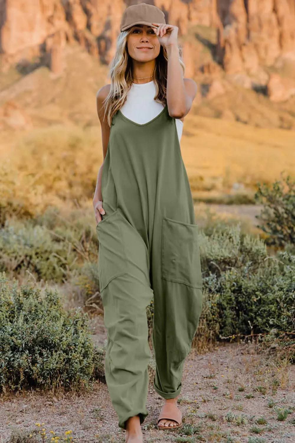 Green Jumpsuit