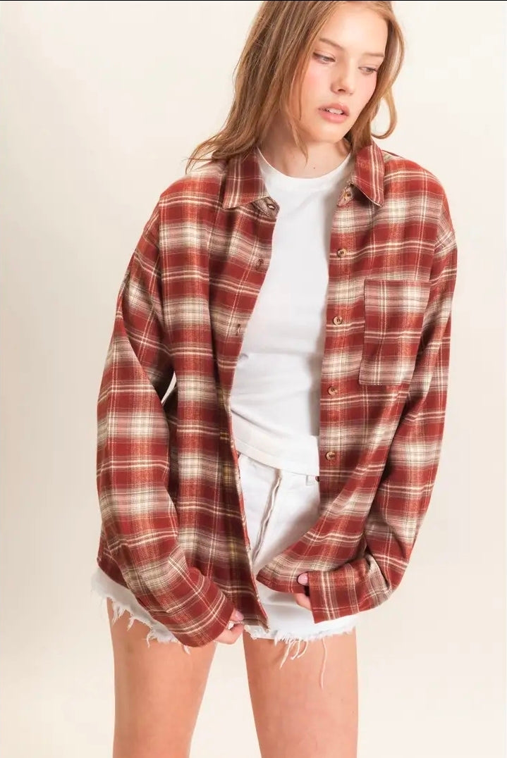 Rust flannel
