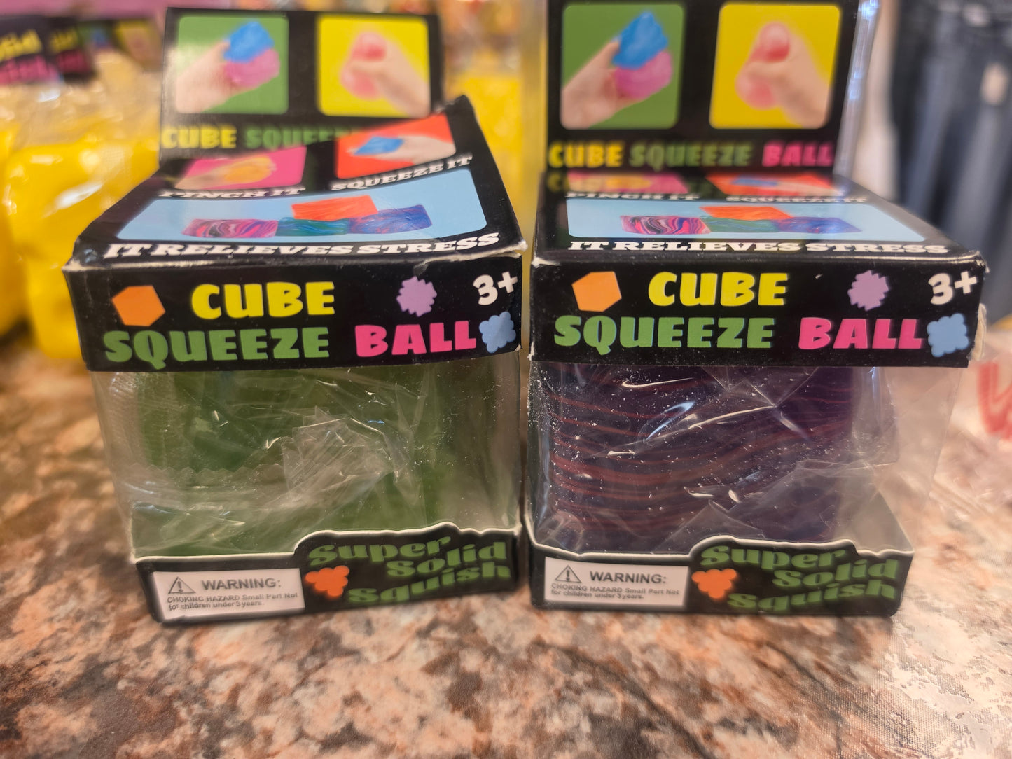 Squishy cube