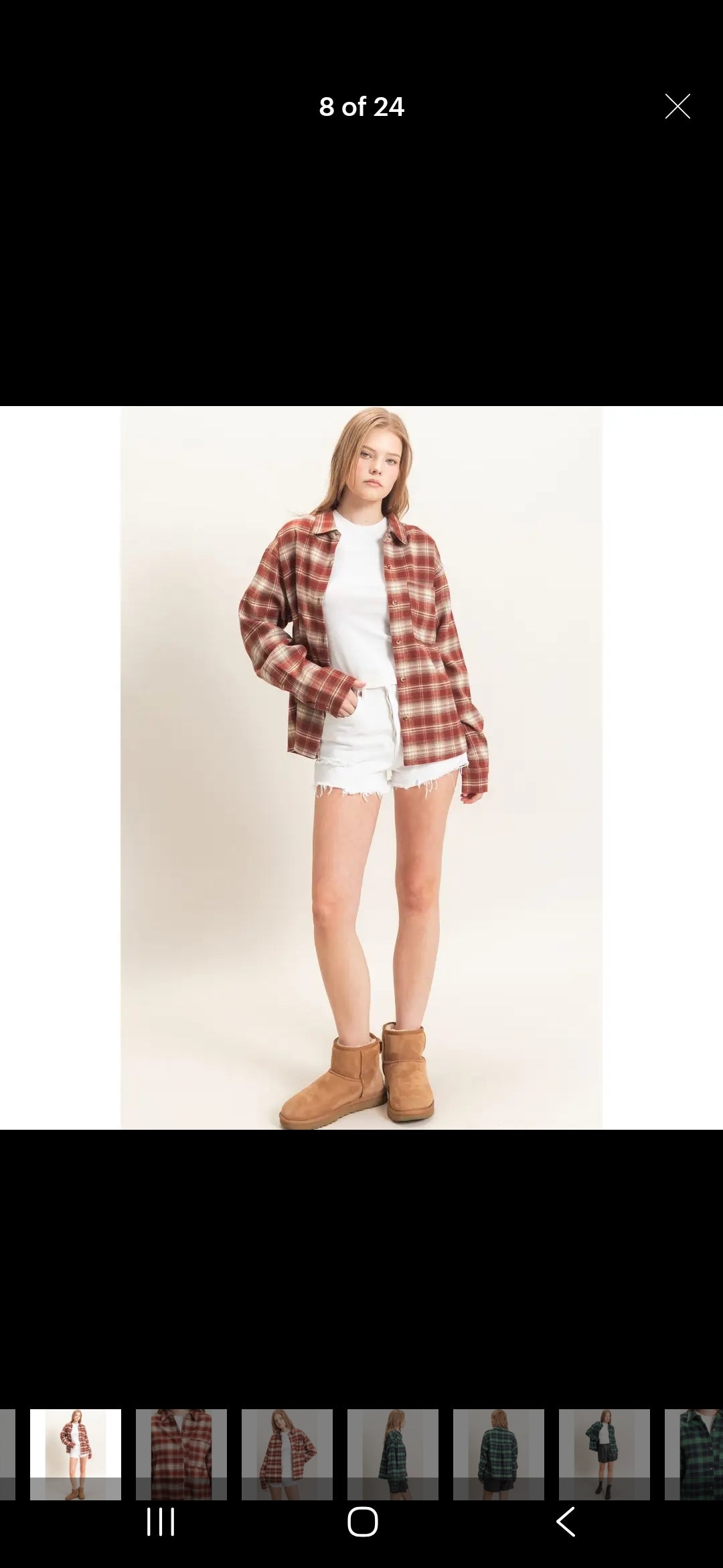 Rust flannel