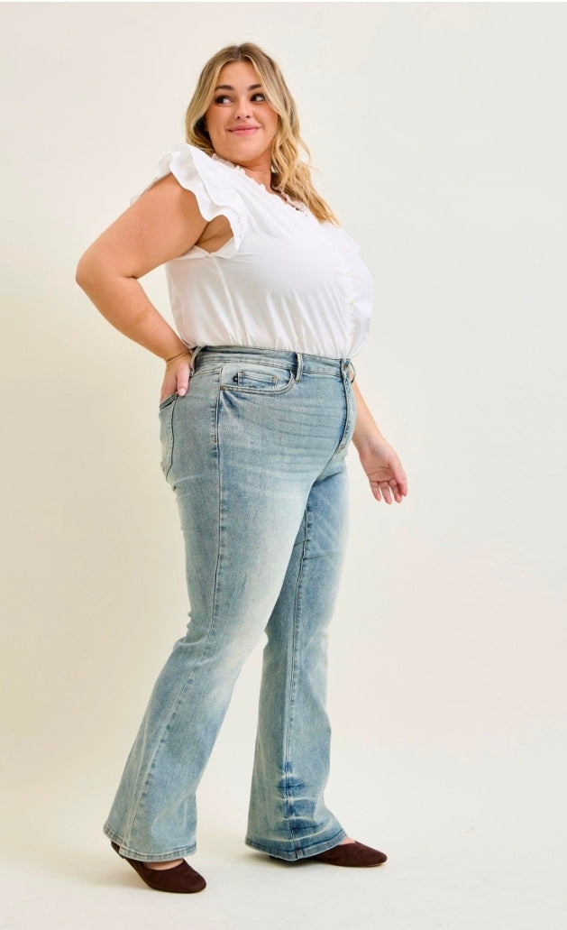 Plus Judy Blue Midrise Flare