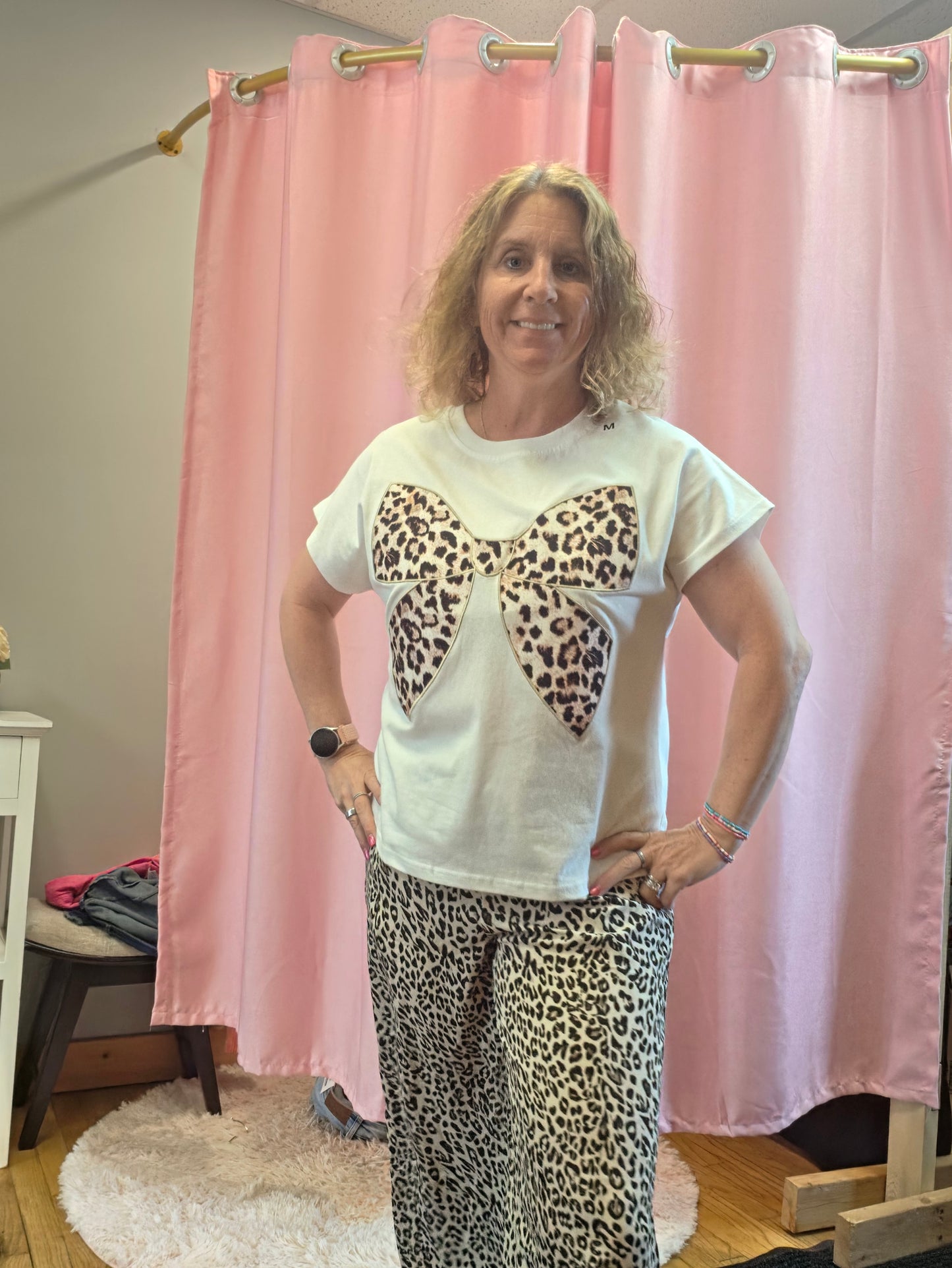 Leopard Bow Shirt